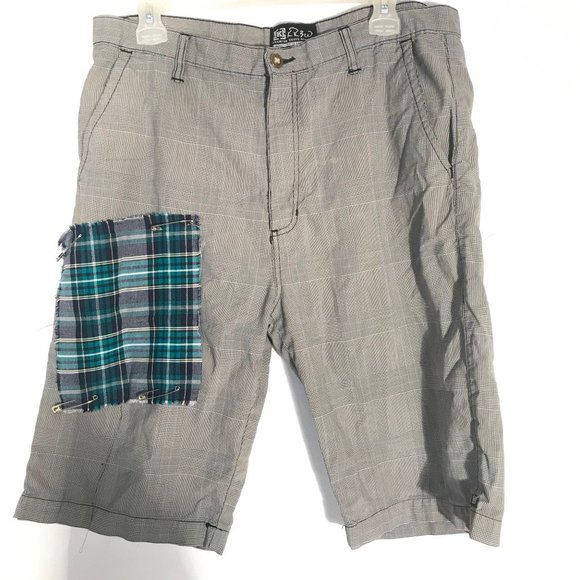 KR3W Other - KR3W X Custom Shorts Plaid Skater Punk Size